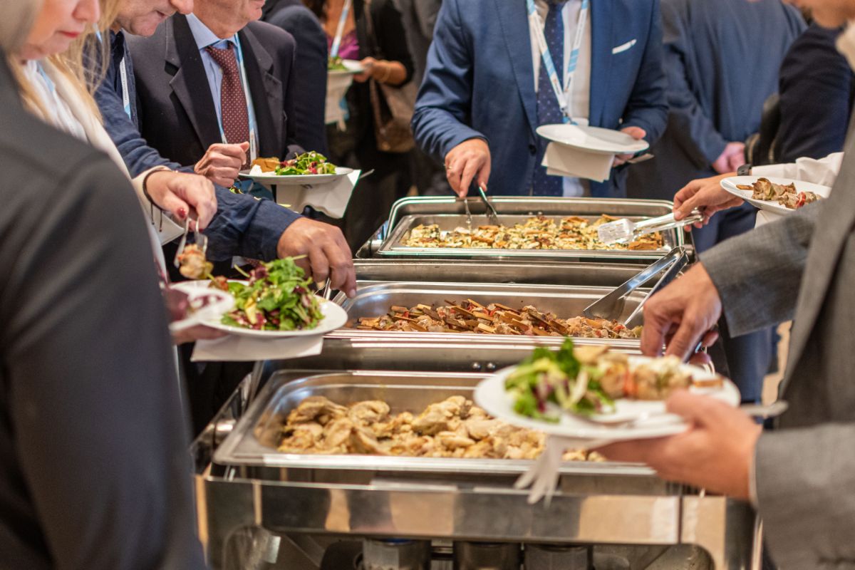 Buffet setup