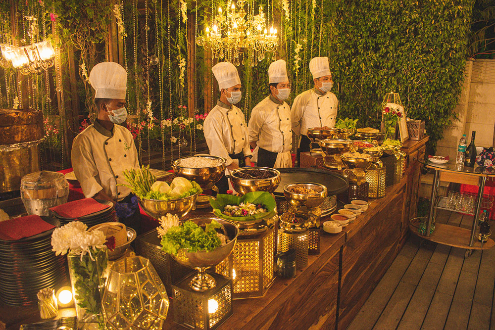 Wedding catering